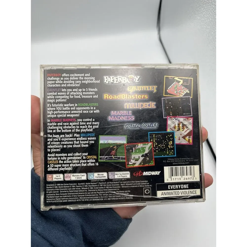 Arcade's Greatest Hits: The Atari Collection 2 Sony Playstation 1 PS1 Complete